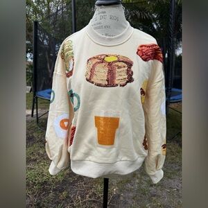 Queen of sparkles sweater size XS NWOT